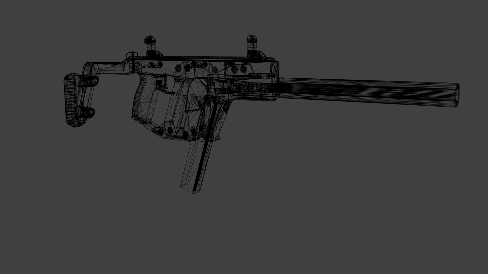 Kriss Vector SMG 3D model_6