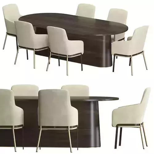 Safina chair and pov table