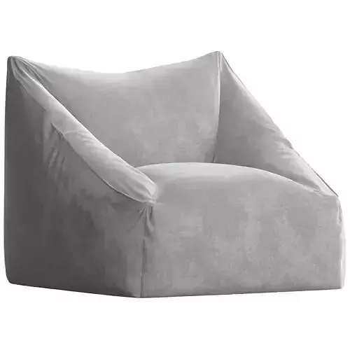 Cooper Velvet Bean Bag chair
