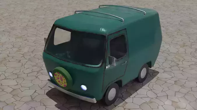 Scooby Doo Mystery Machine 3D model