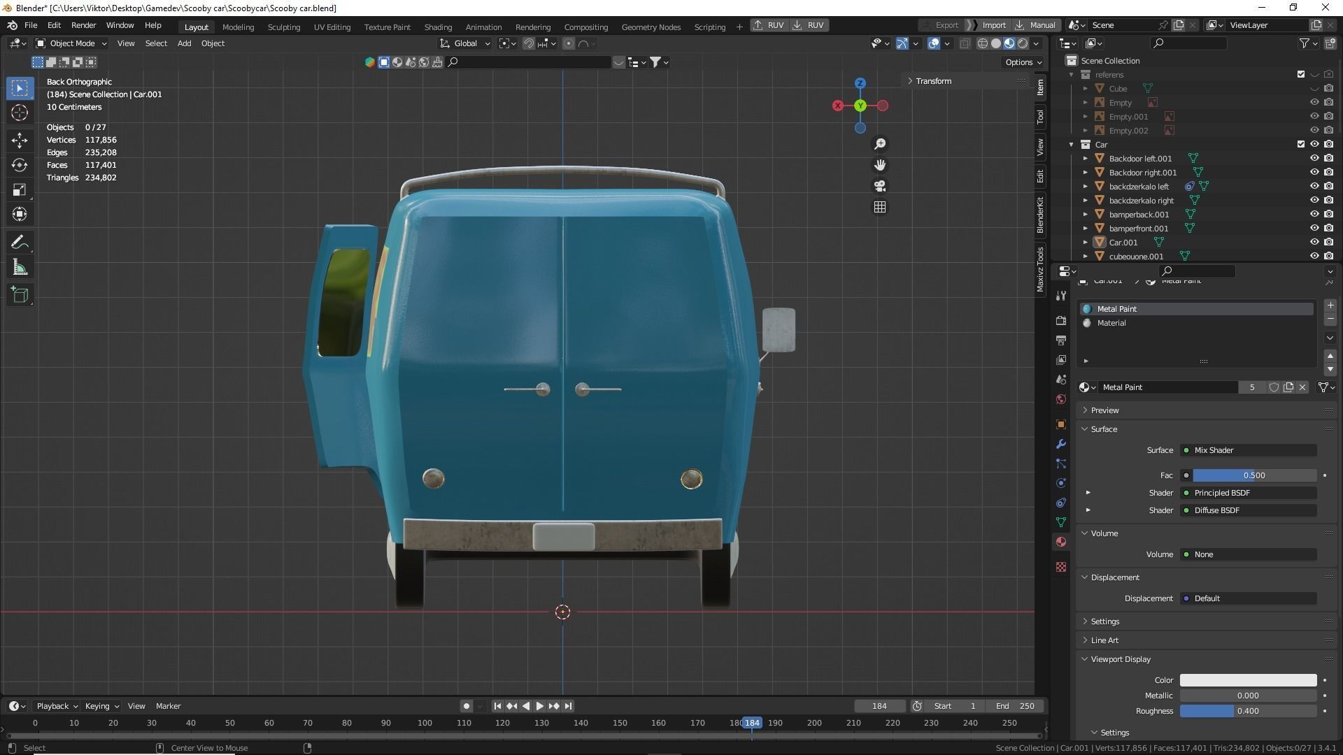 Scooby Doo Mystery Machine 3D model_5