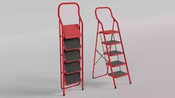 Foldable Ladder Multicolor