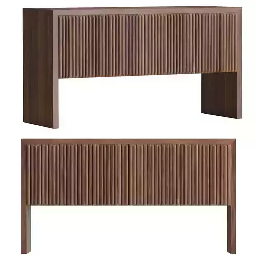 CB2 PRISM WOOD CREDENZA