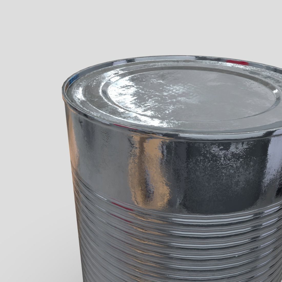 CC0 - Tin Can 4 Free low-poly 3D model_13