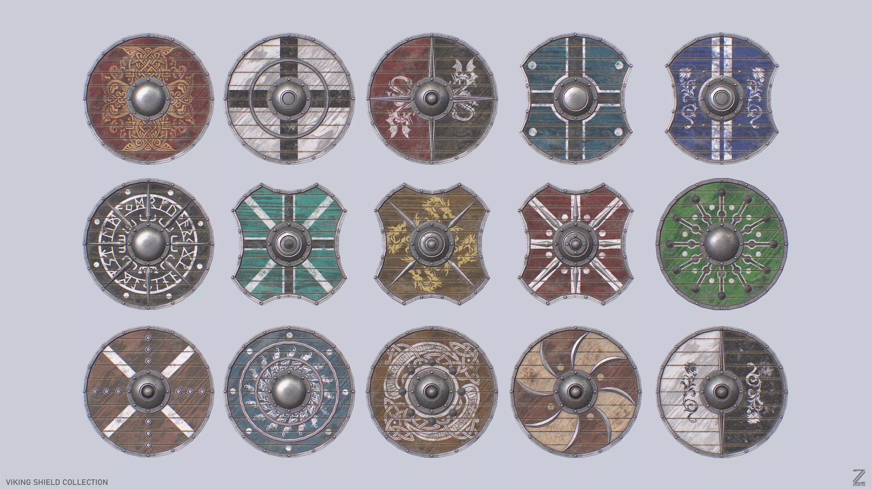 Viking shield collection _0