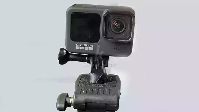 Gopro tripod mount - action camera tripod 1-4 screw adapter 3D print model