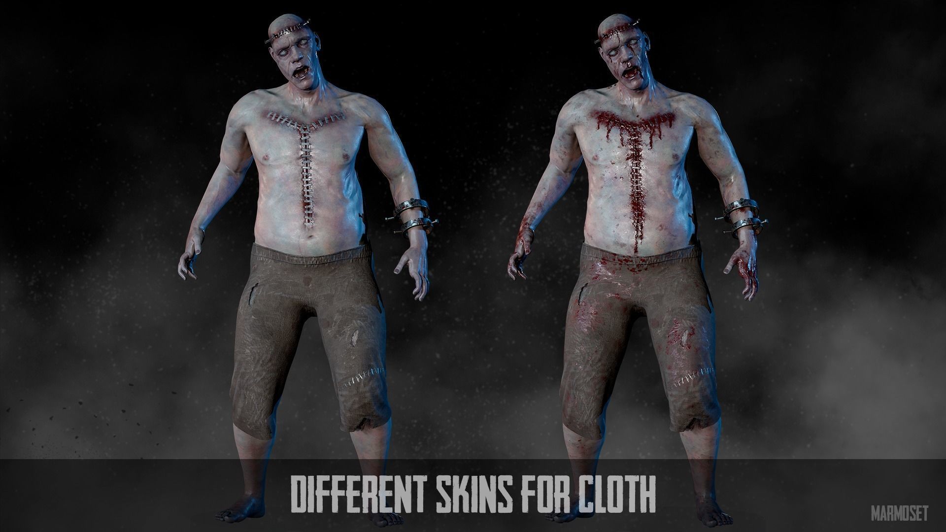 Mutant vol2 Game Ready  Low-poly 3D model_4