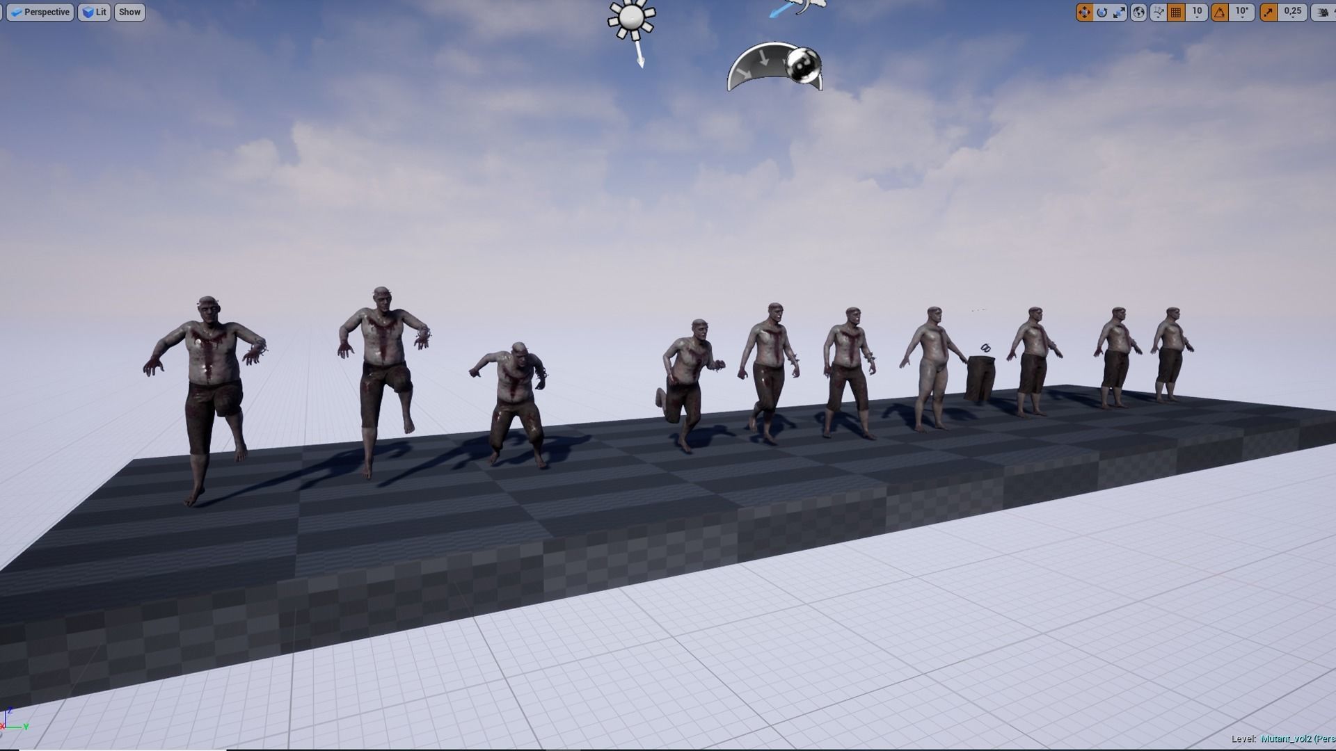 Mutant vol2 Game Ready  Low-poly 3D model_8