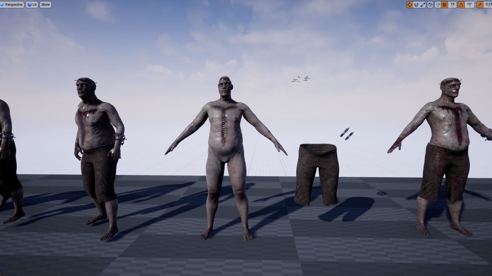 Mutant vol2 Game Ready  Low-poly 3D model_7