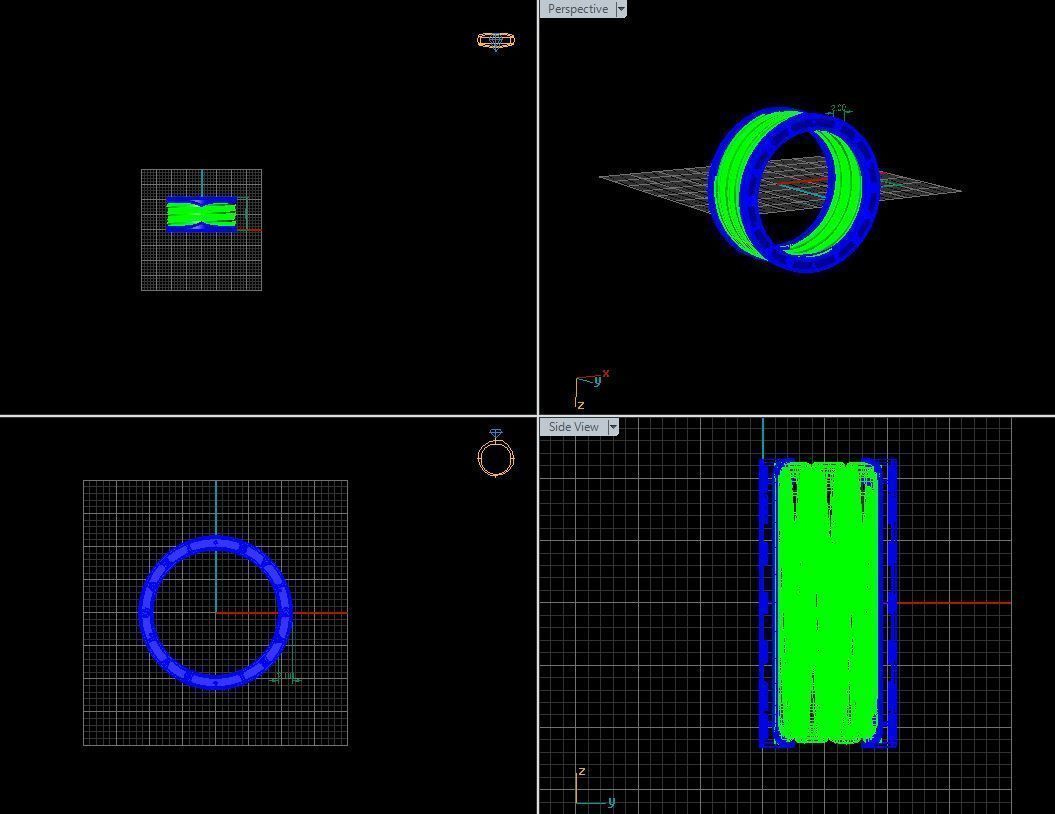 BVLGARI RING 3D MODEL 3D print model_7