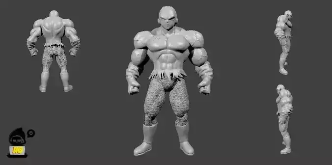 Jiren - Dragon ball super 3D print model 3D print model