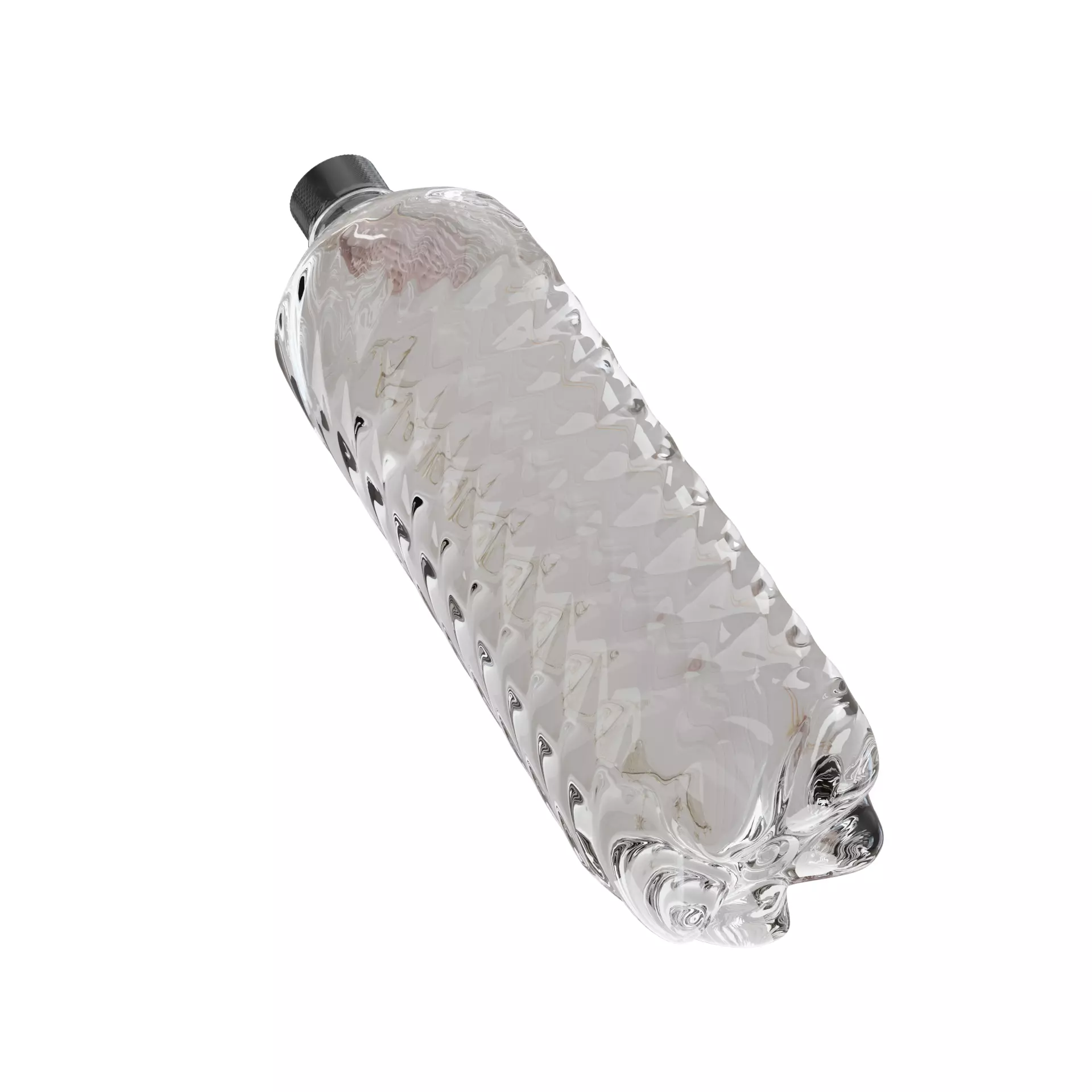 Generic Plastic Bottle 3D model_0