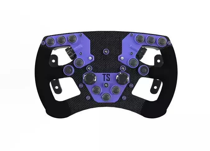 STEERING WHELL F1 TS 300MM Closed Ver 3D print model