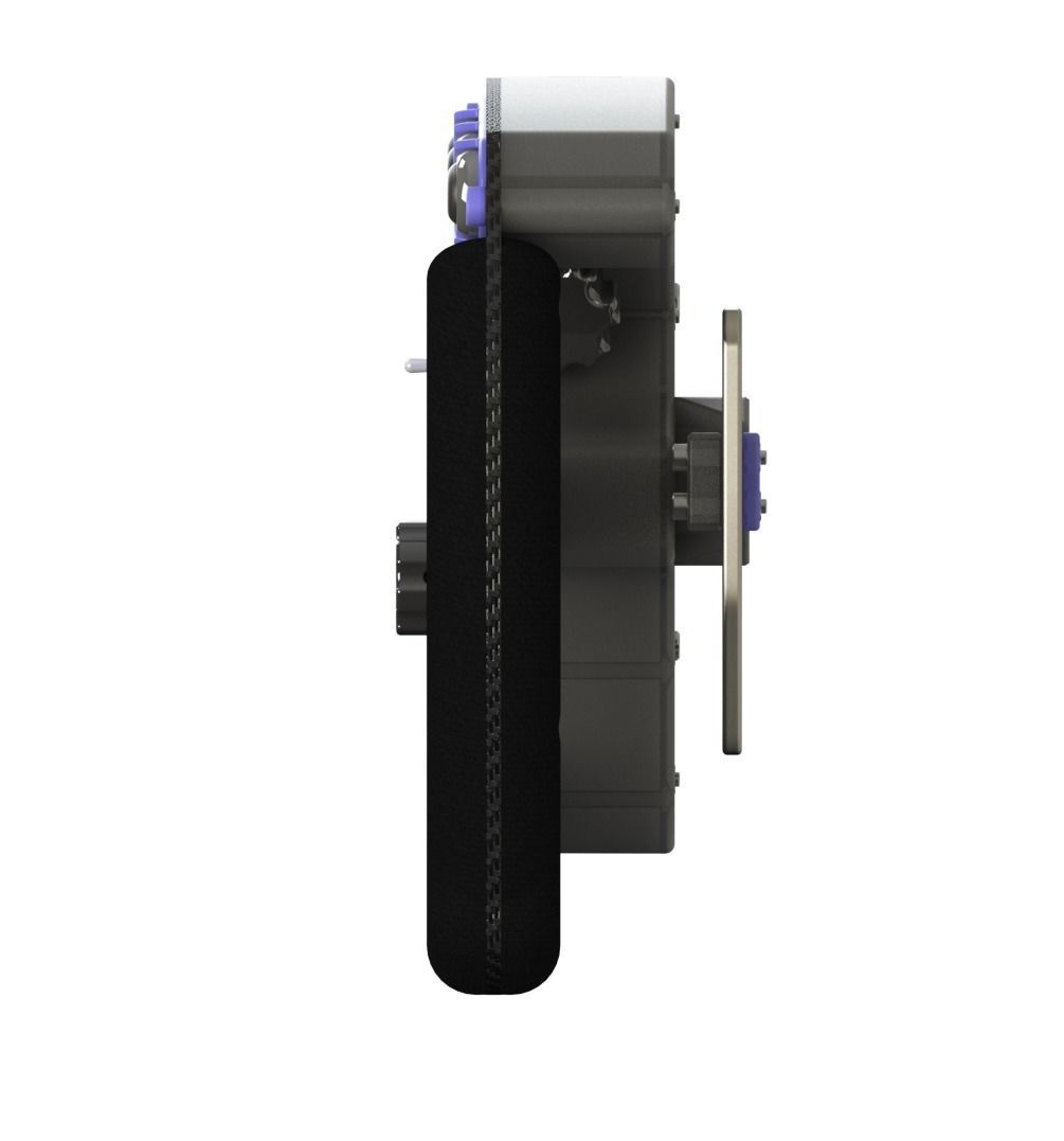 STEERING WHELL F1 TS 300MM Closed Ver 3D print model_2