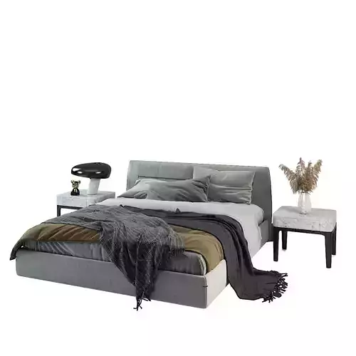 Modern bed
