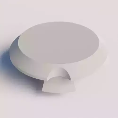 Towing eye cover Smart ForTwo 3D print model