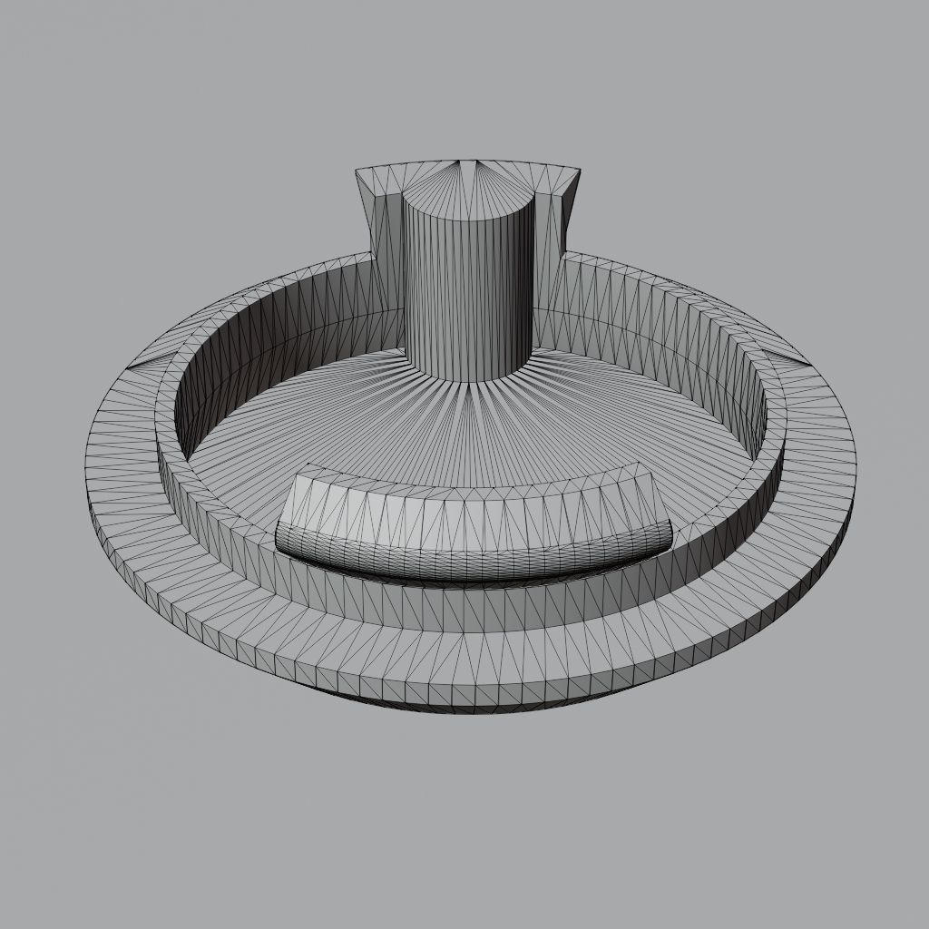 Towing eye cover Smart ForTwo 3D print model_5