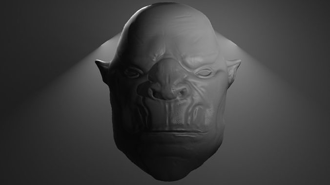 Orc Chief 3D model