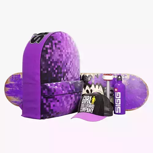 decorative set violet