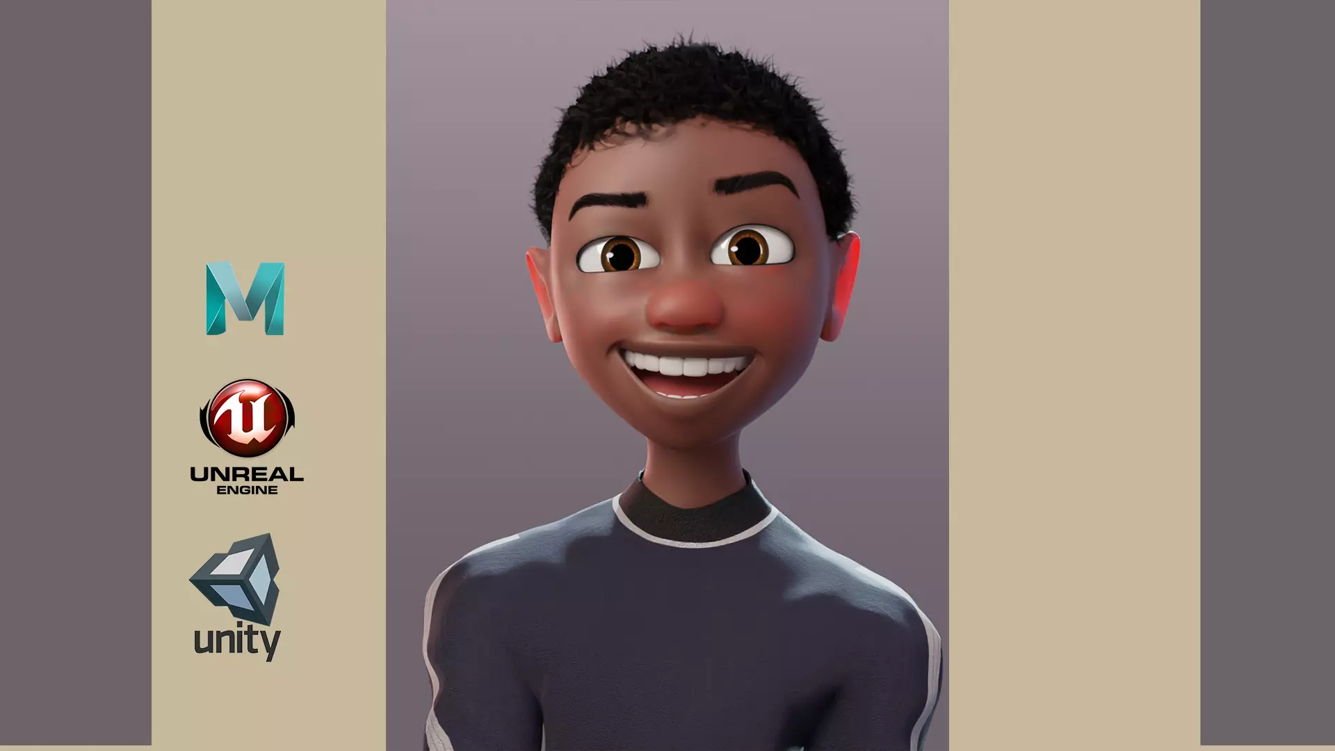 TINDO RIG MAYA VERSION Low-poly 3D model_0