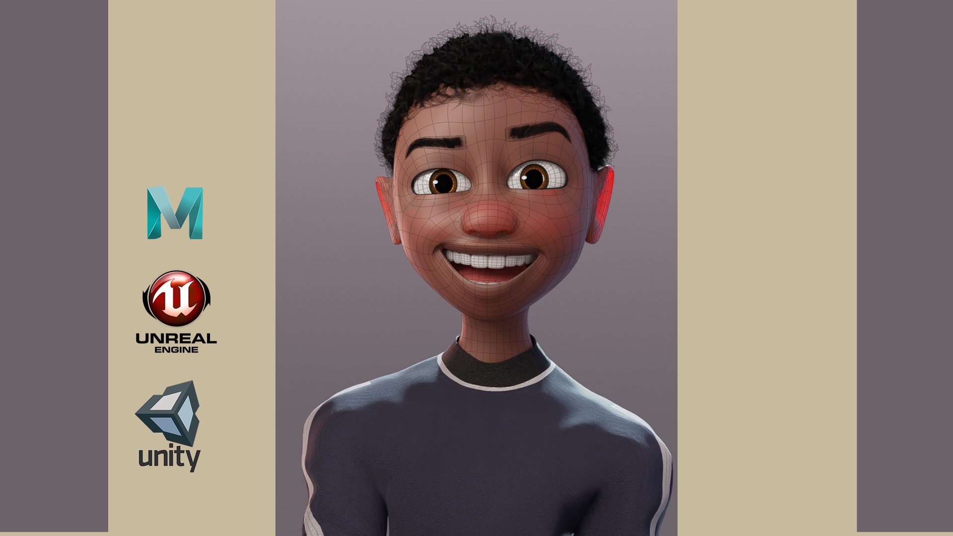 TINDO RIG MAYA VERSION Low-poly 3D model_3