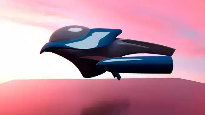 Futuristic Spacecraft 