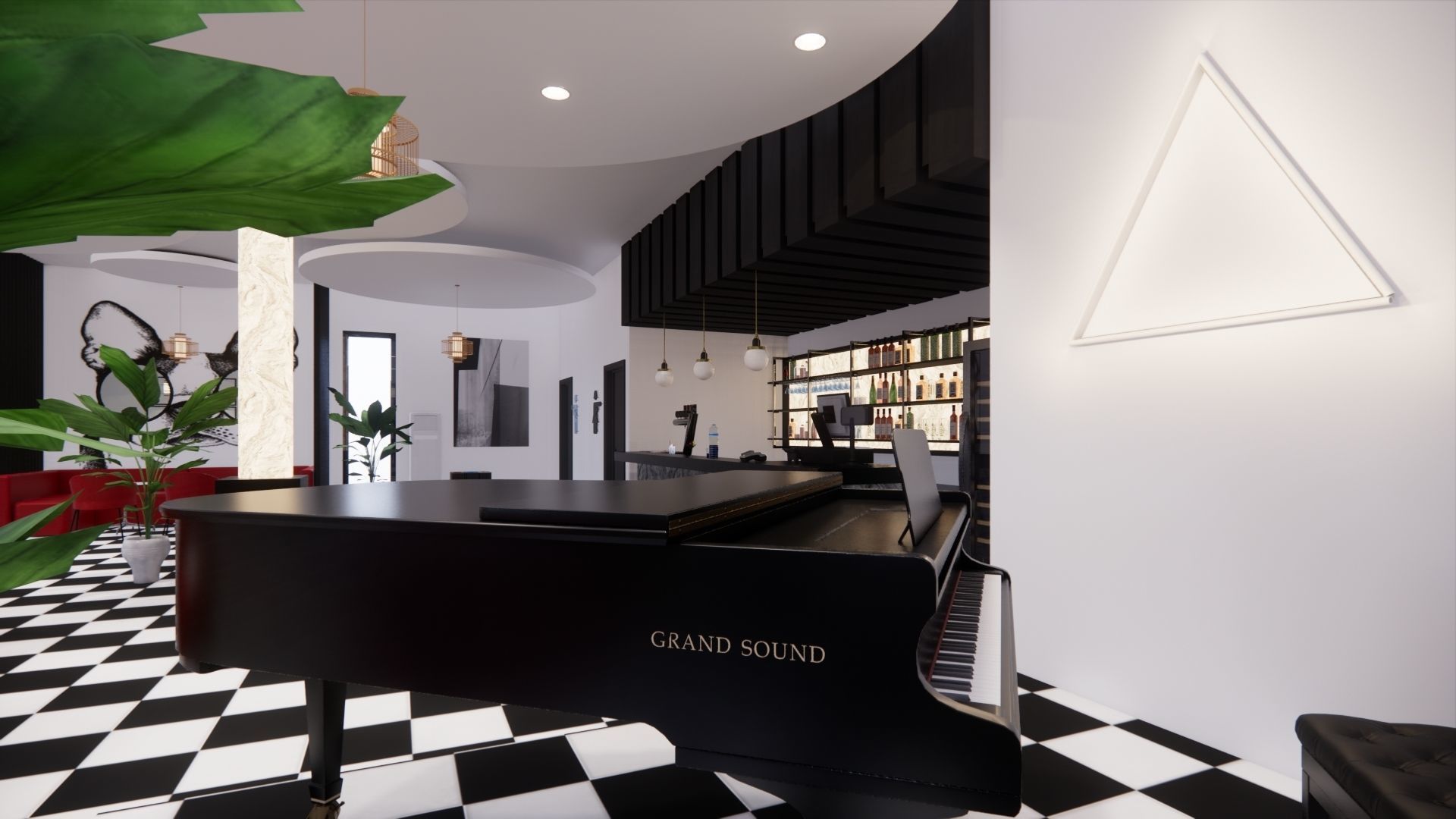 RESTAURANT DESIGN 3D model_10