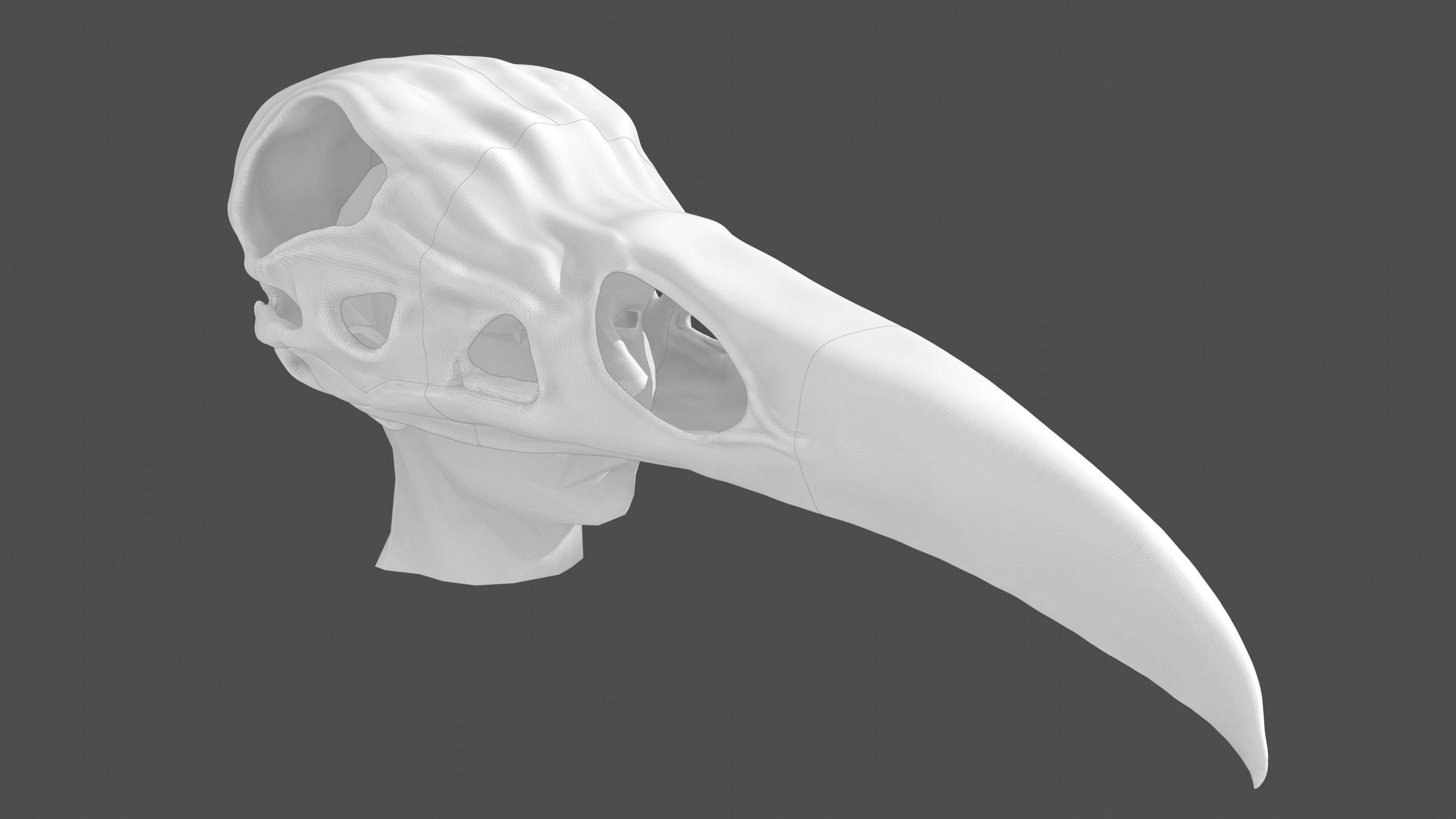 Khonshu Mask - Moon Knight 3D print model_6