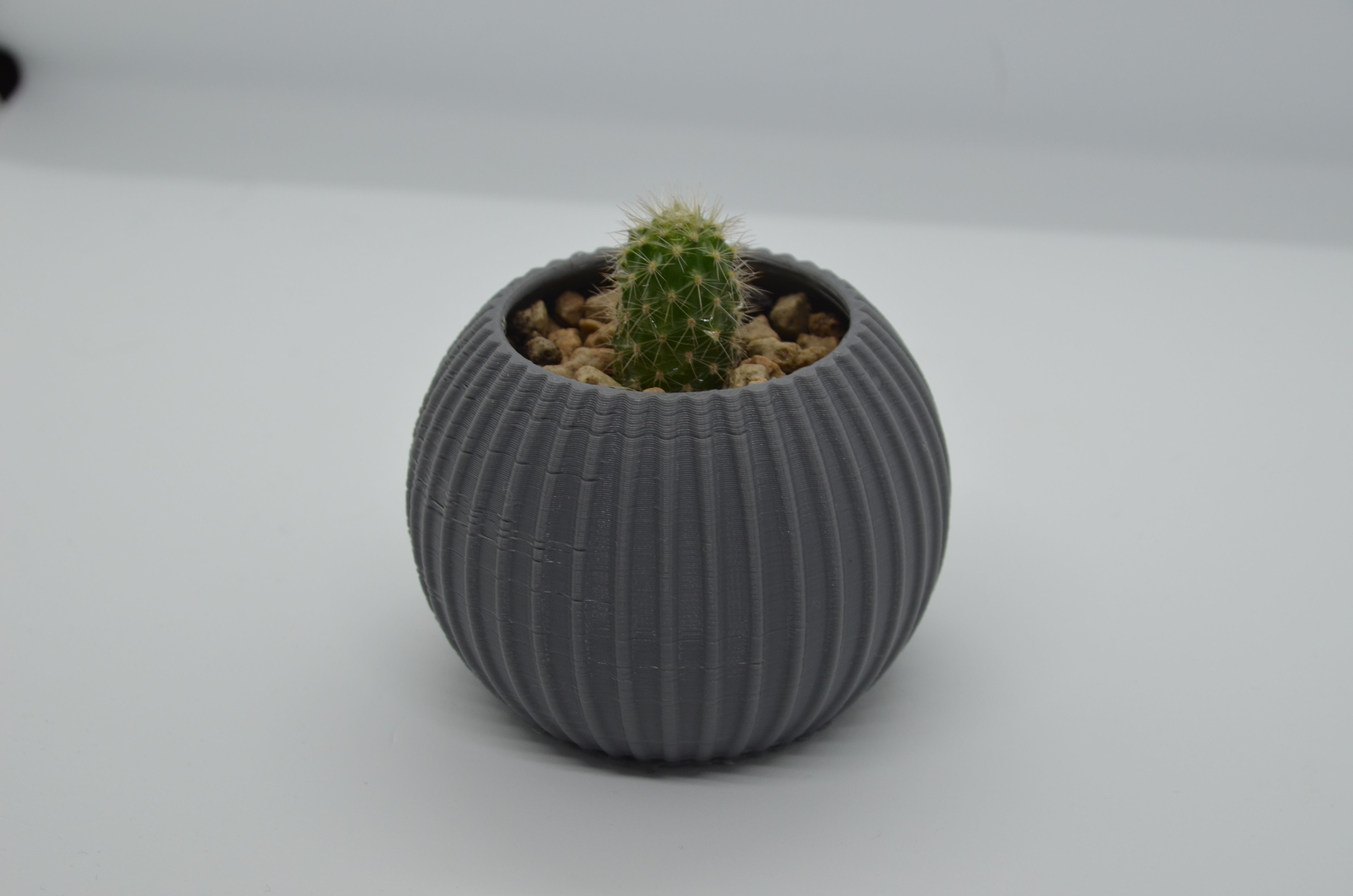 Flowerpot v2 3D print model_9