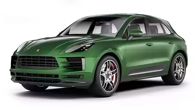 Porsche Macan 2020 3D model