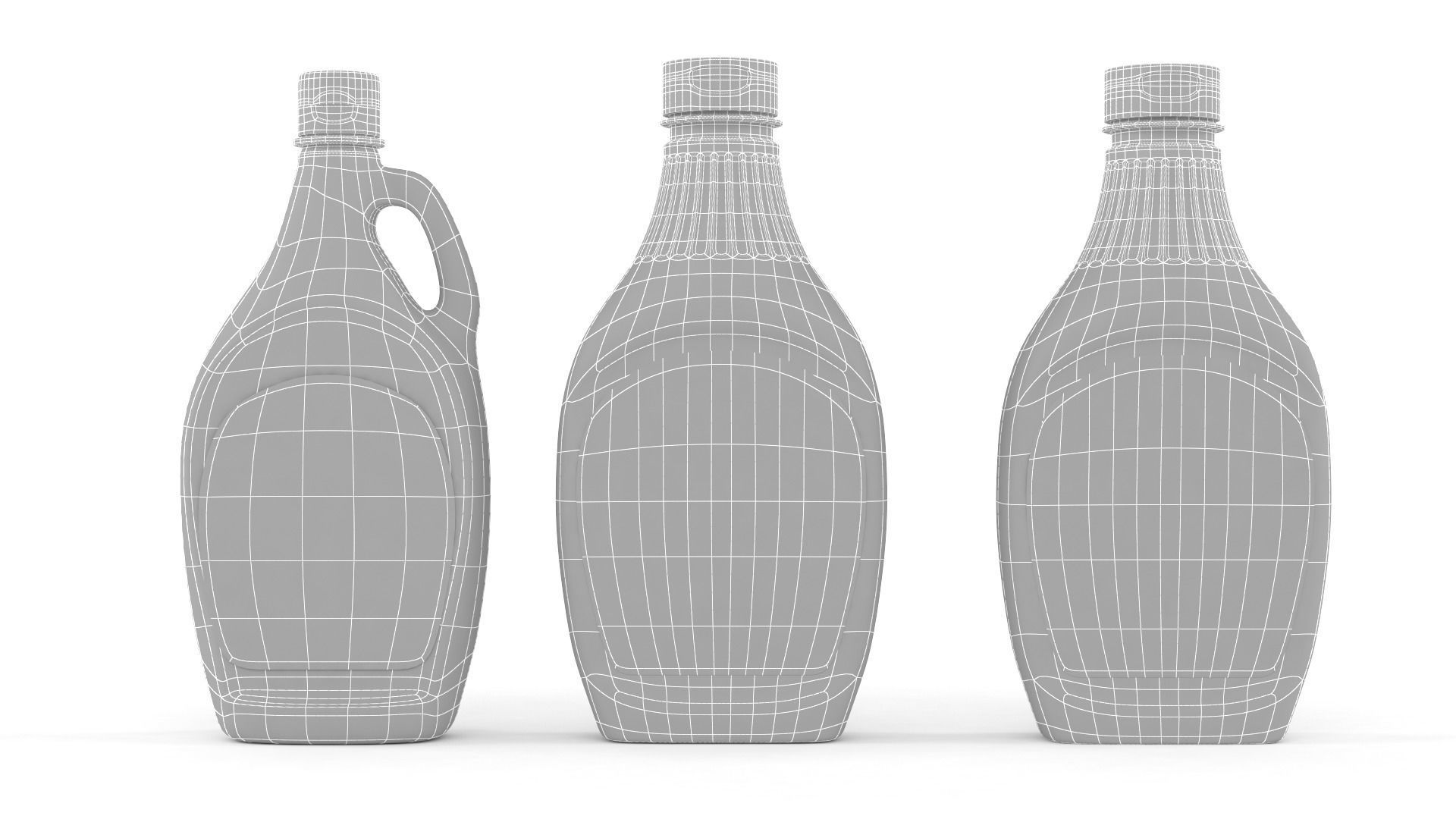 Chocolate Syrup 3D model_10