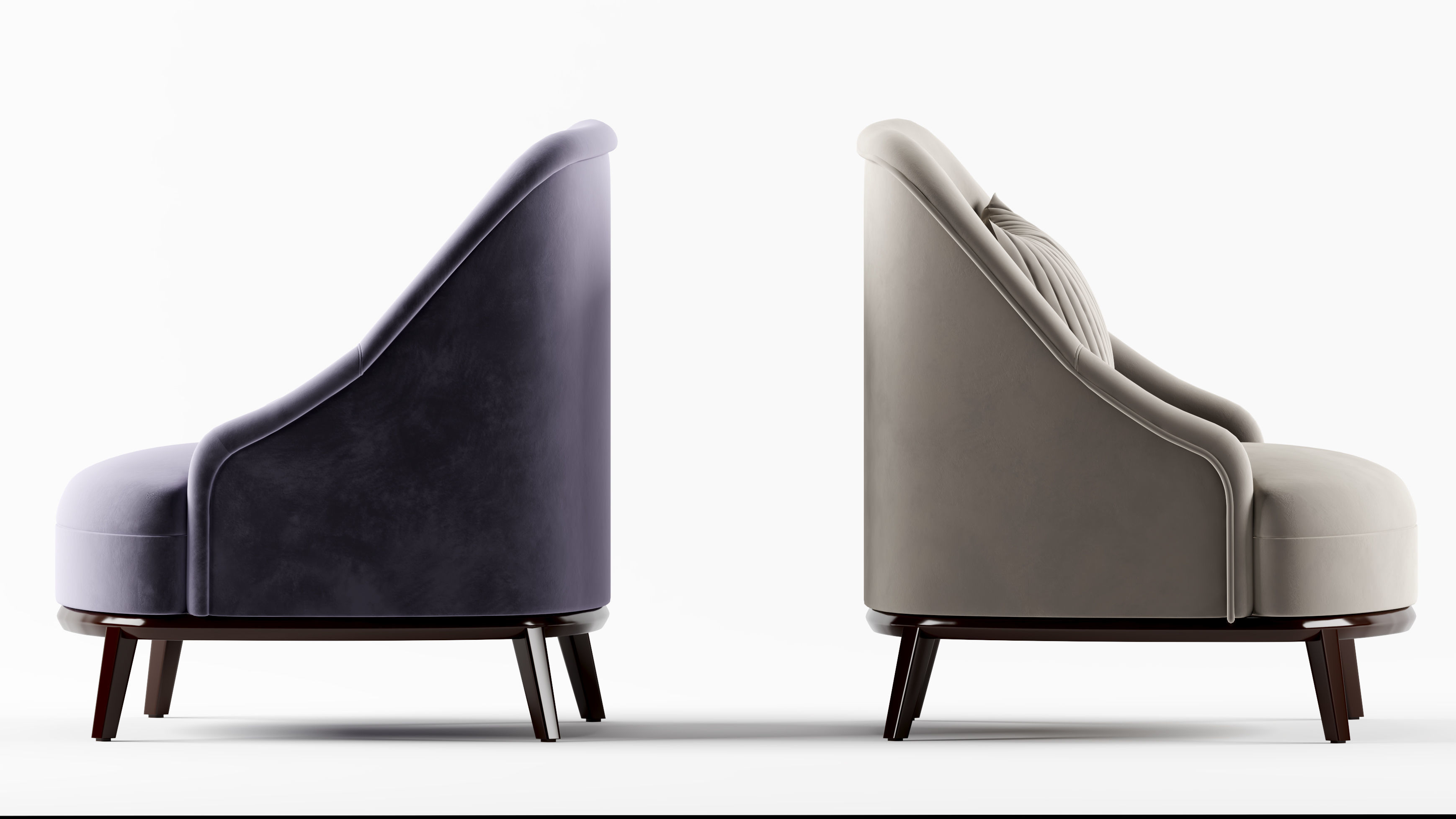 Celedonio armchair 3D model_4