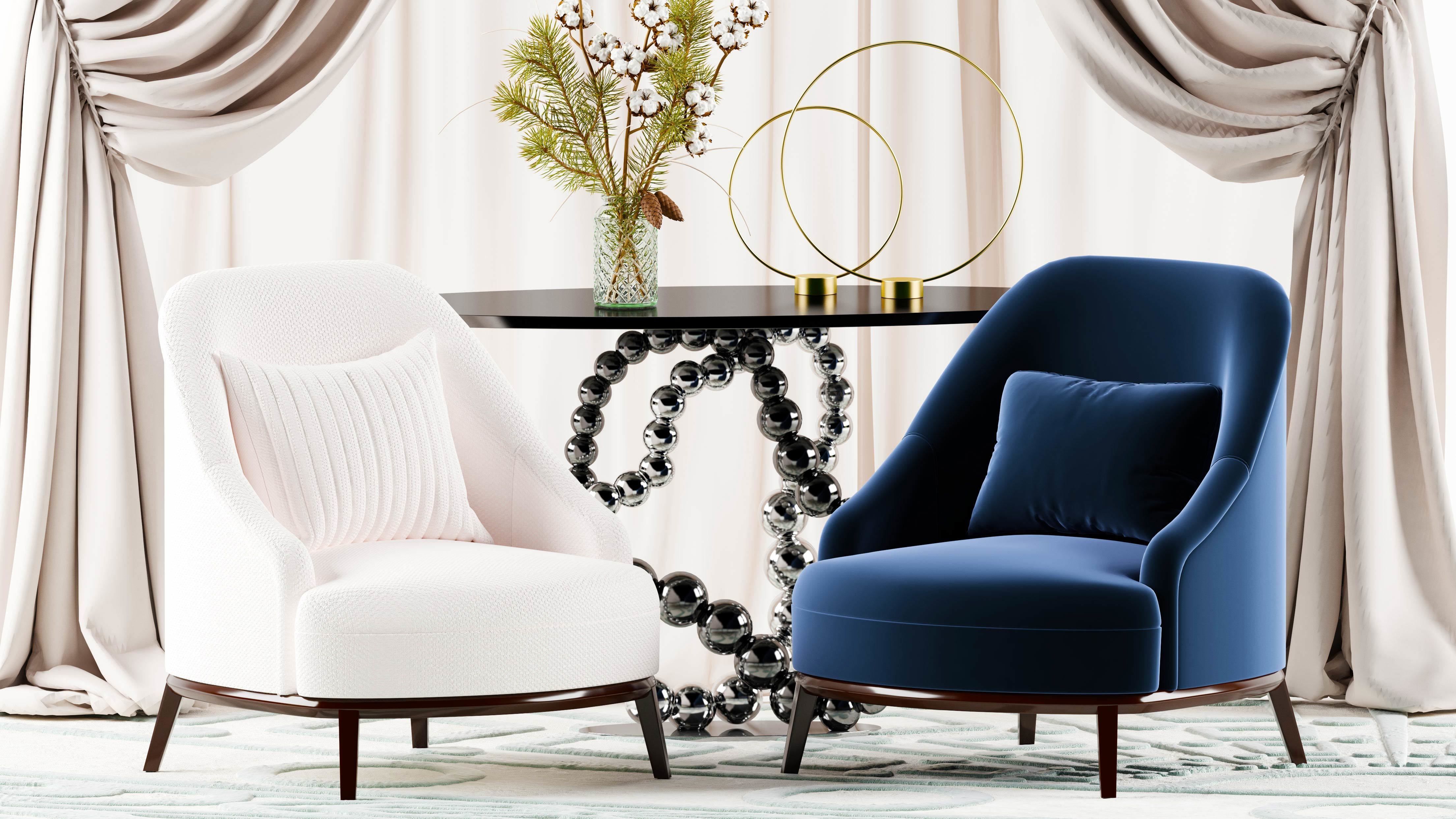 Celedonio armchair 3D model_1