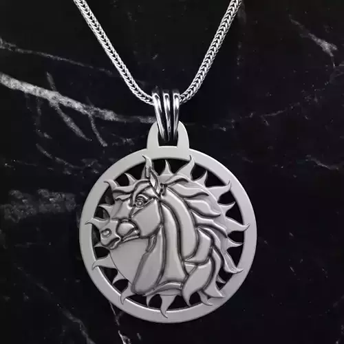 HORSE JEWELRY PENDANT