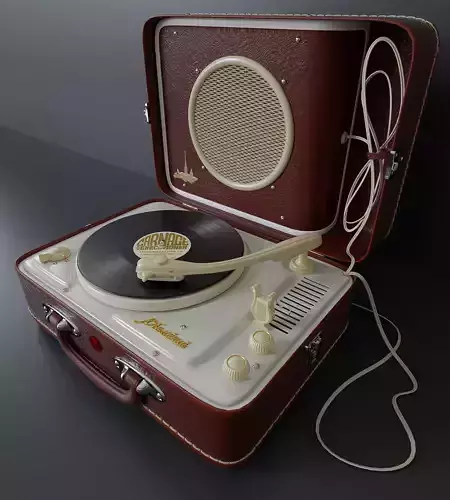 Vintage tube turntable 8