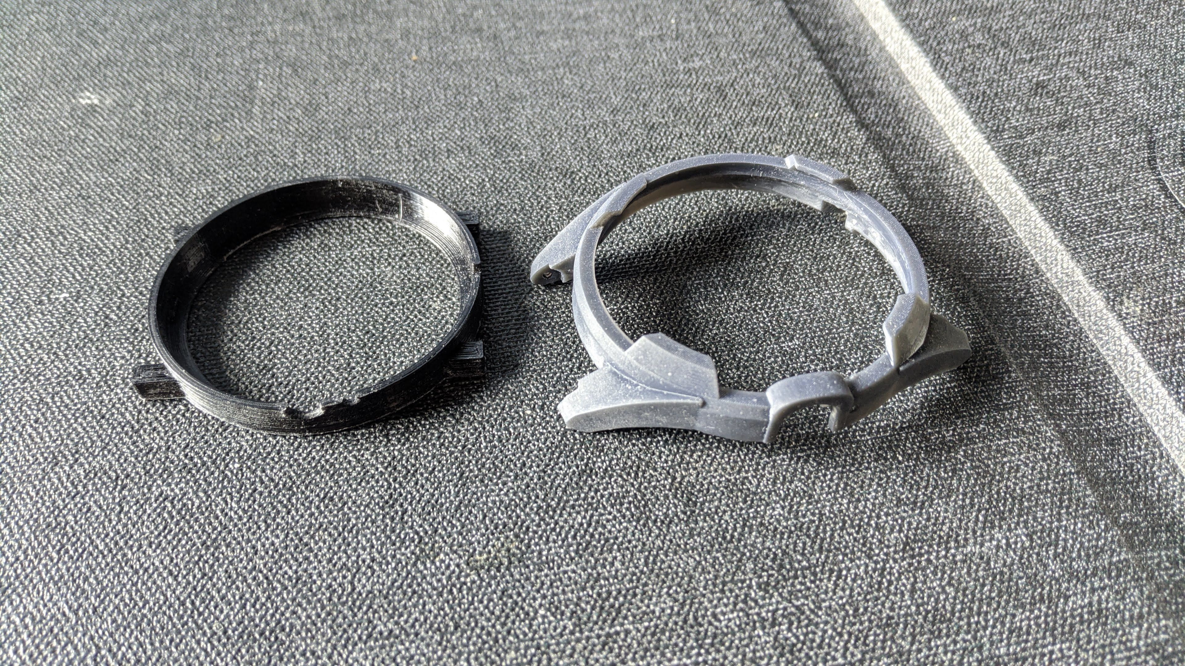 Diesel Fadelite replacement frame 3D print model_3