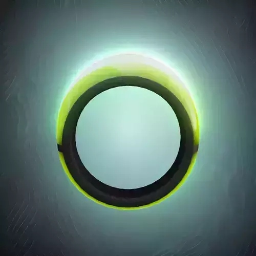 Cosmic Resonance Ring - Futuristic Alien Jewelry