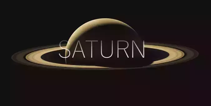 Photorealistic procedural Saturn for Blender 3 3D model Photorealistic procedural Saturn for Blender 3 3D model
