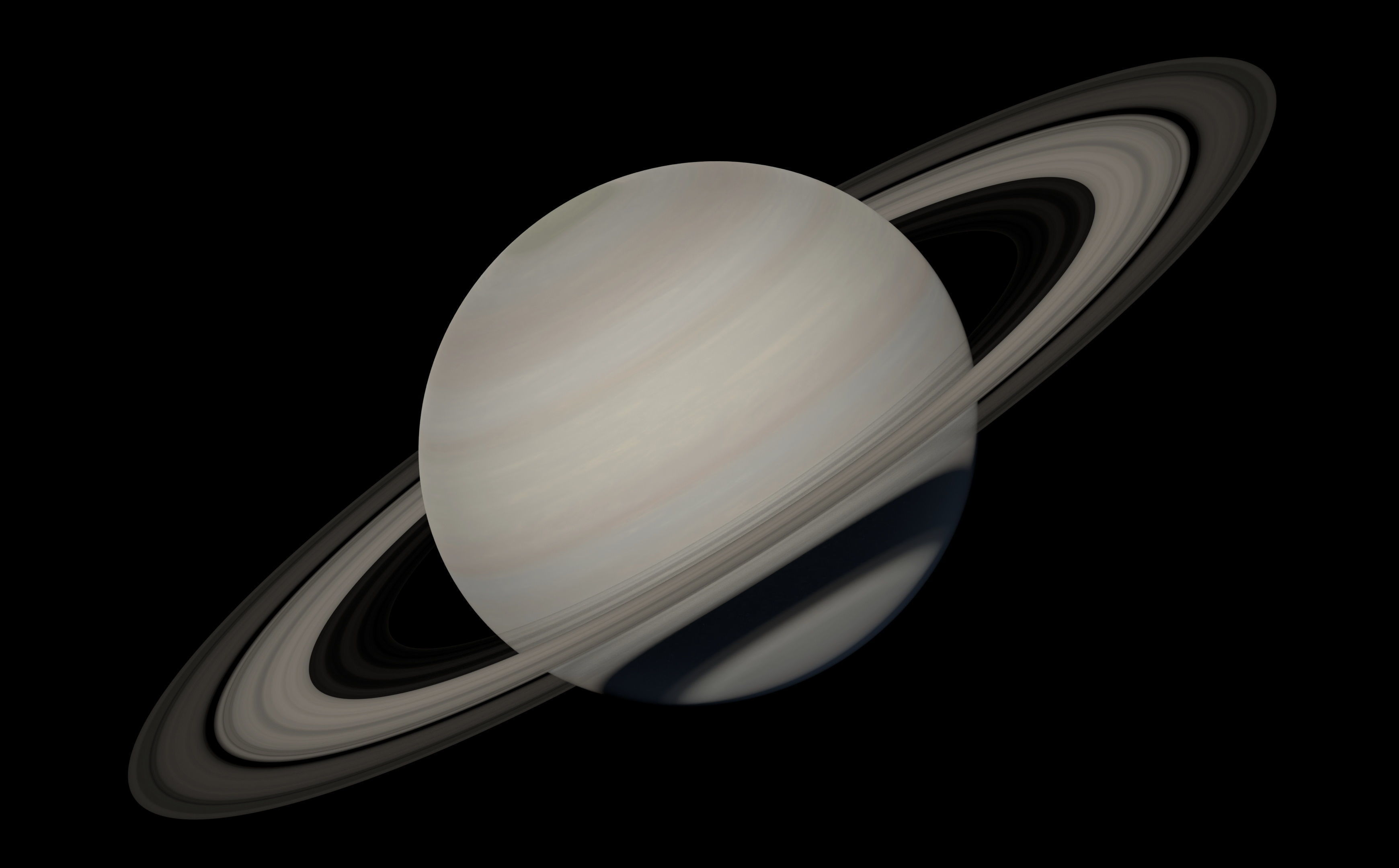 Photorealistic procedural Saturn for Blender 3 3D model_8