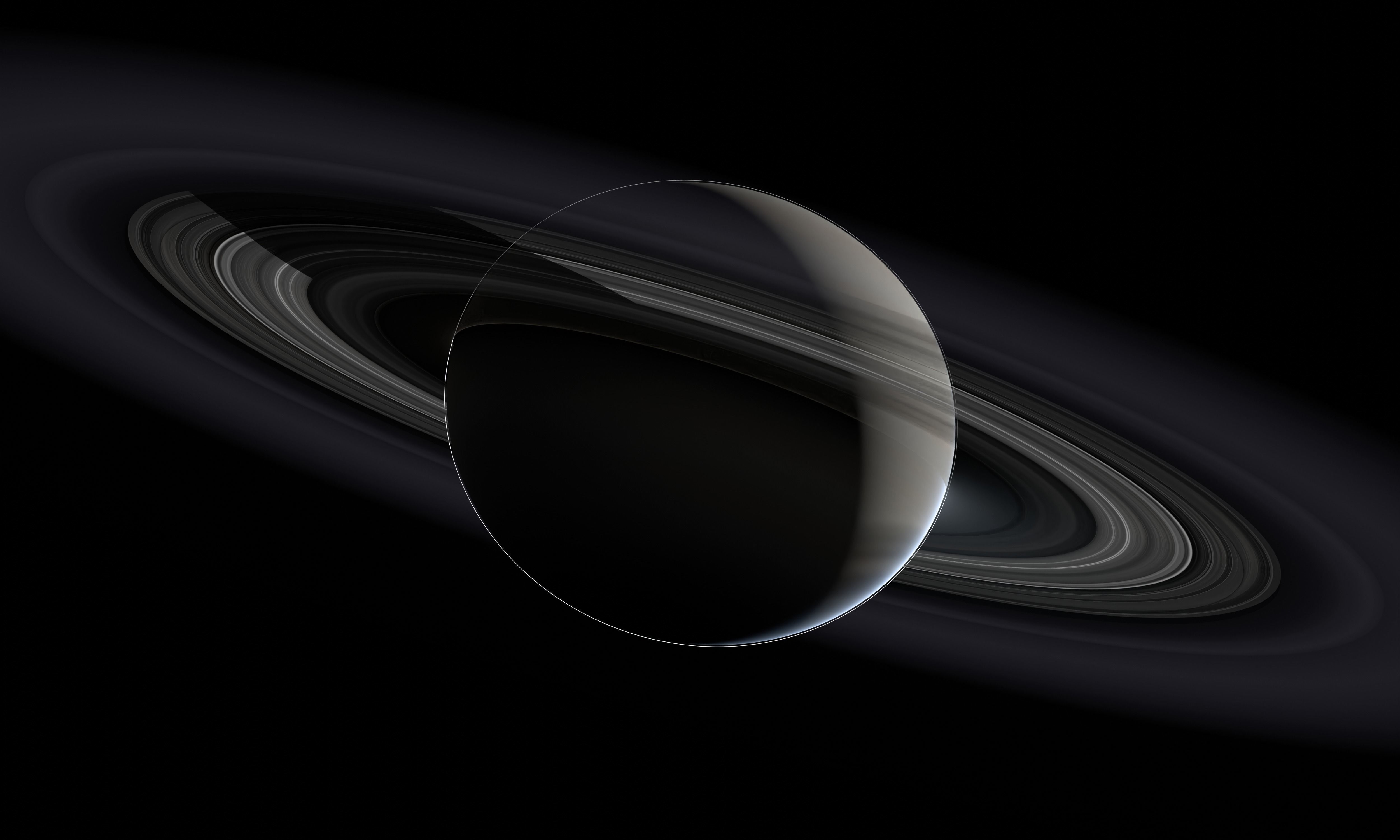 Photorealistic procedural Saturn for Blender 3 3D model_4