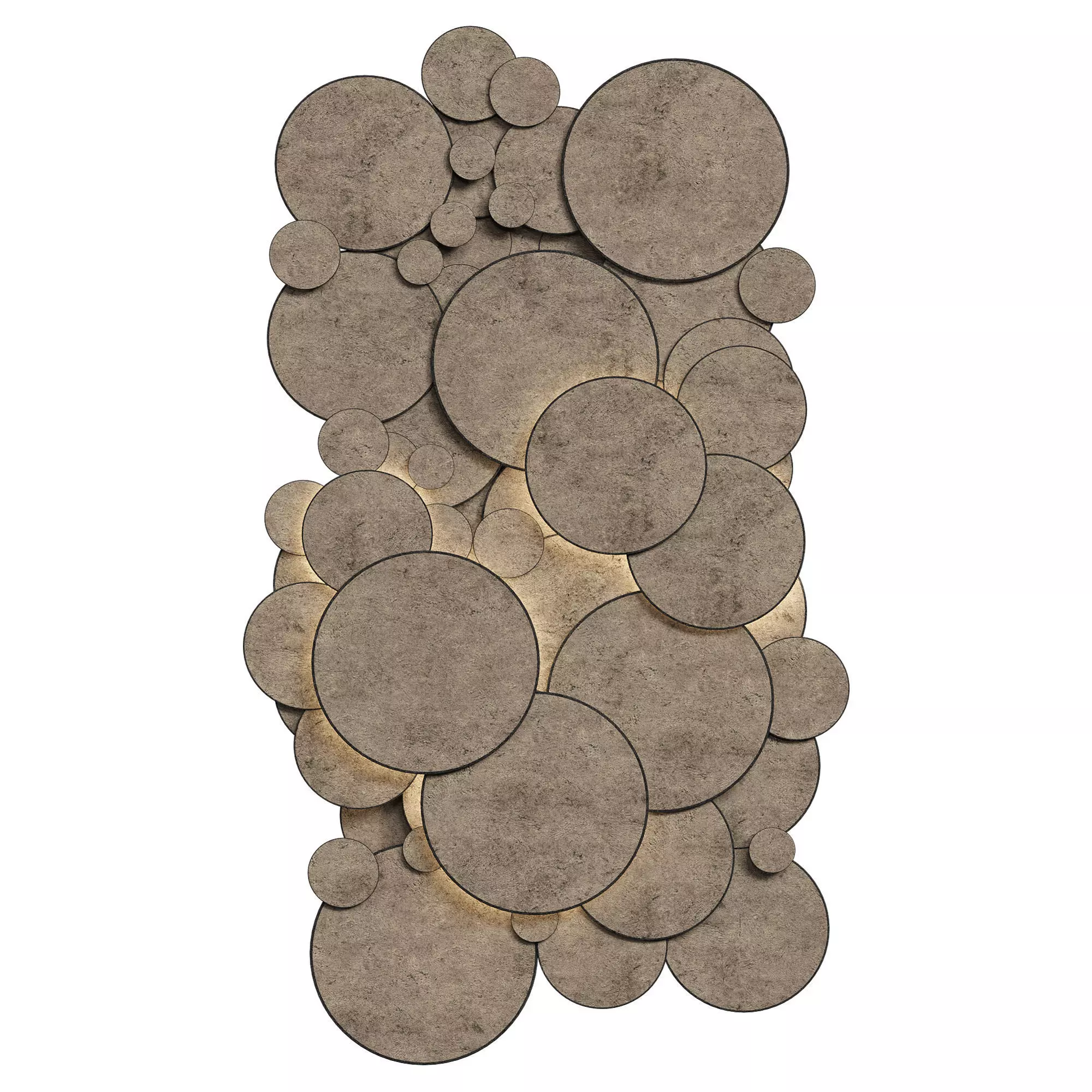 Spangled Wall Sconce 3D model_0