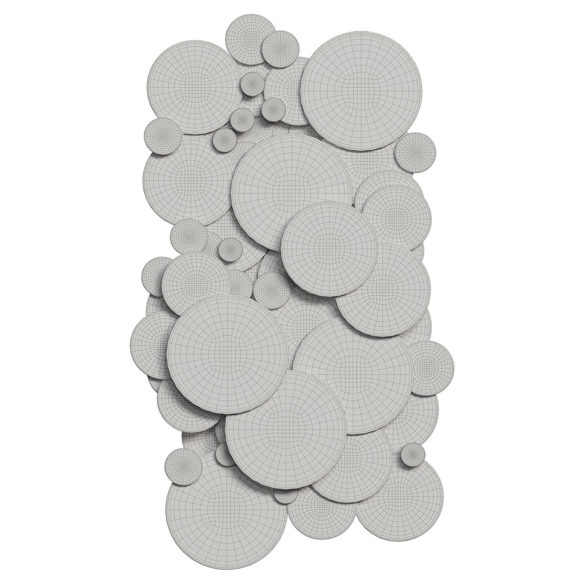 Spangled Wall Sconce 3D model_1