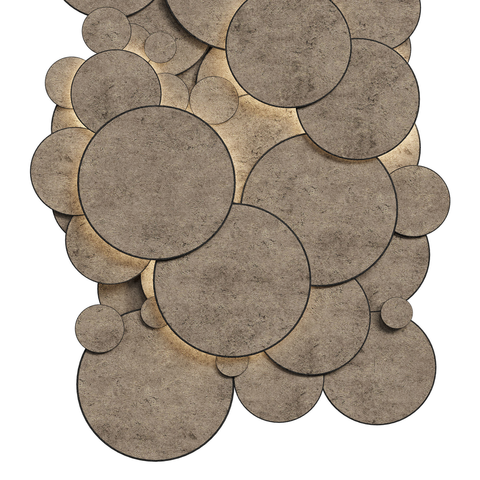 Spangled Wall Sconce 3D model_4