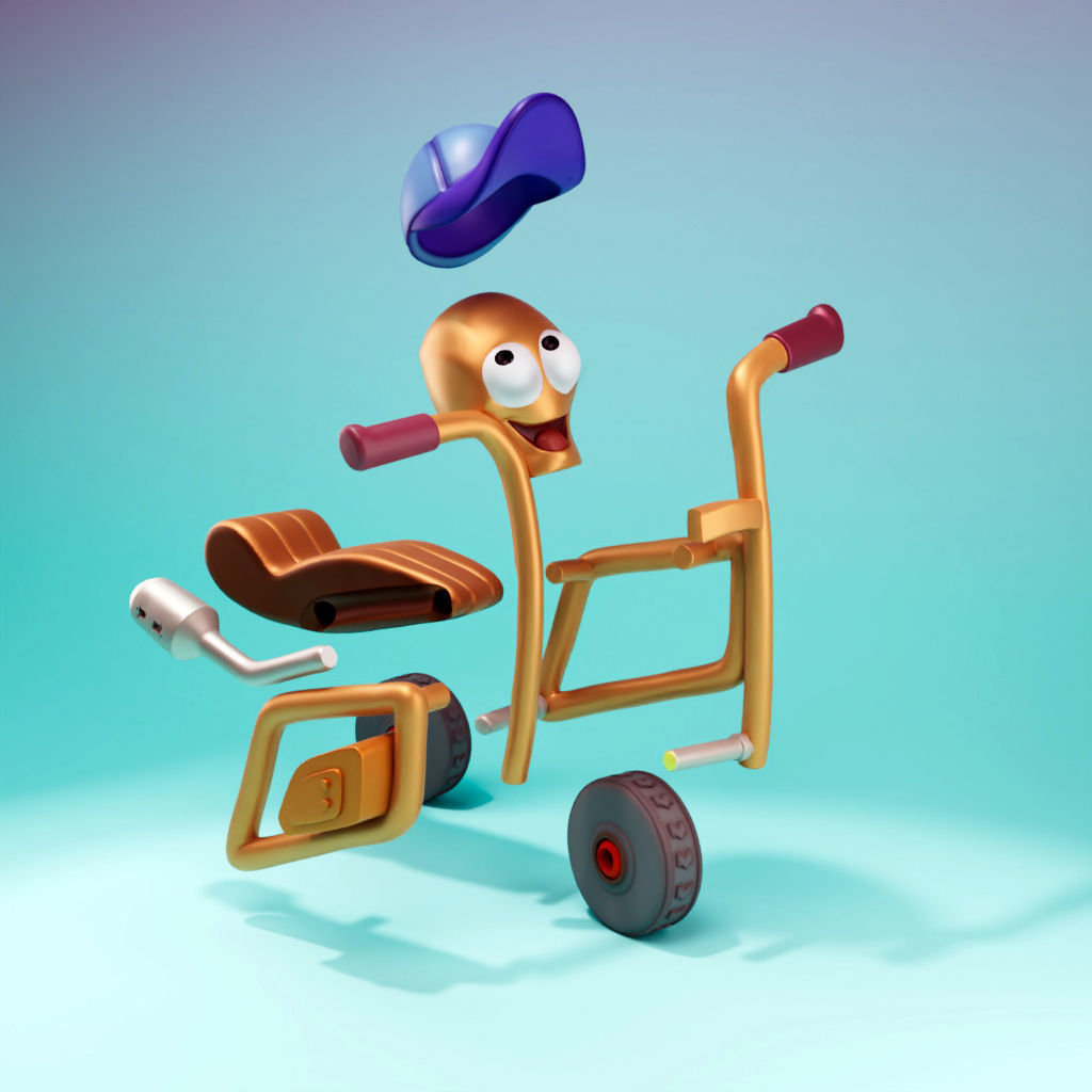 Wheelie and the Chopper Bunch 3D print model_12