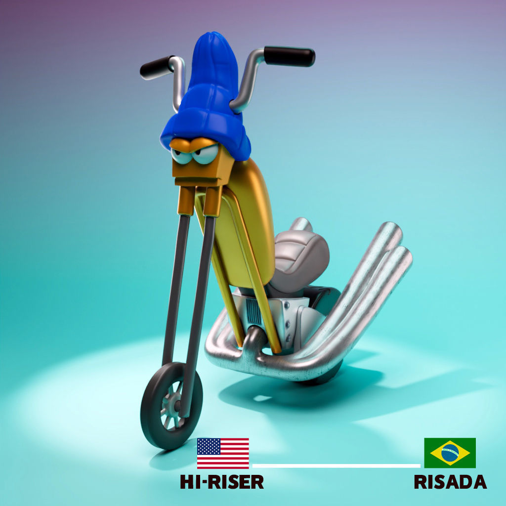 Wheelie and the Chopper Bunch 3D print model_5