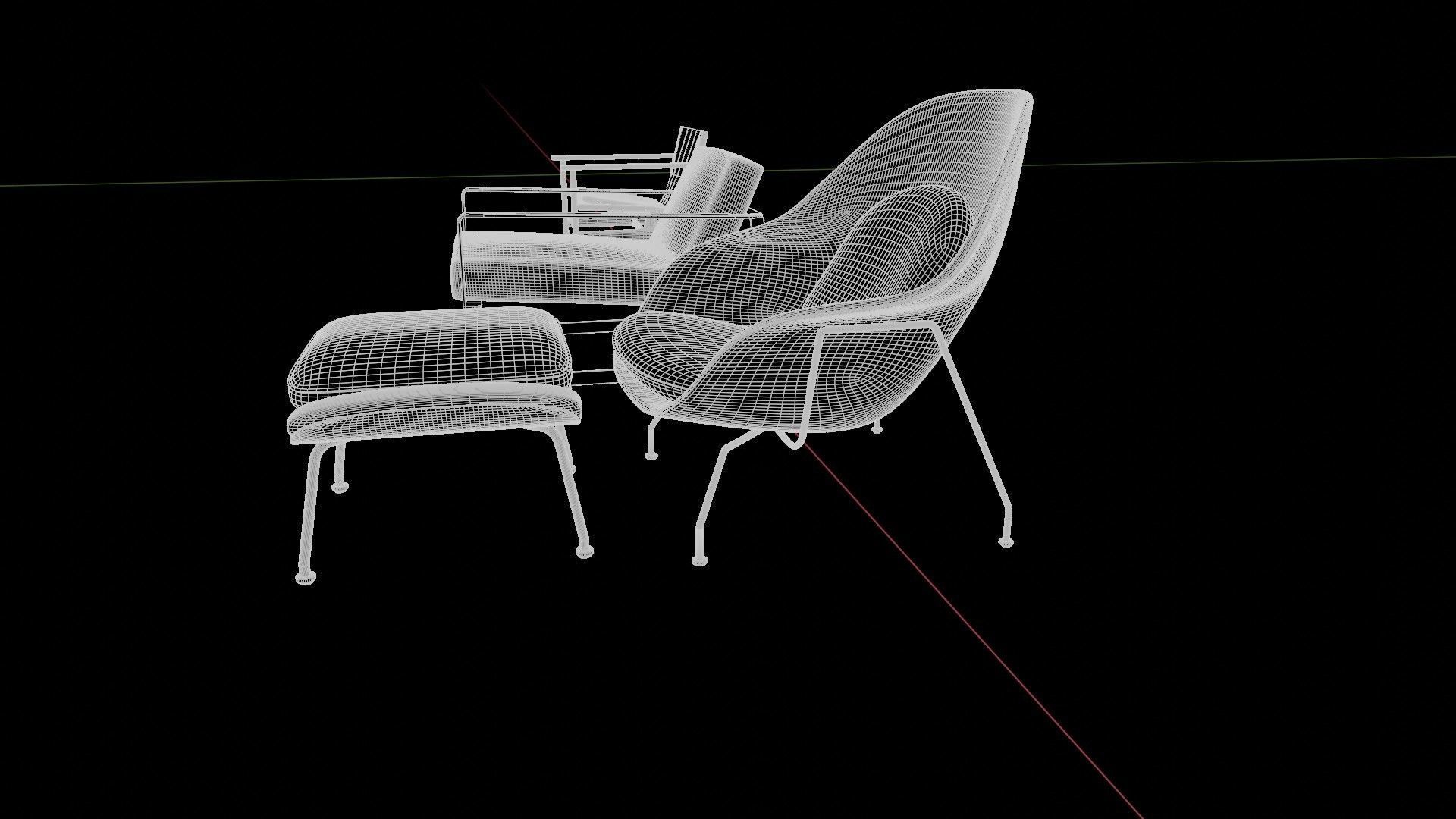 Chairs 3D model_4