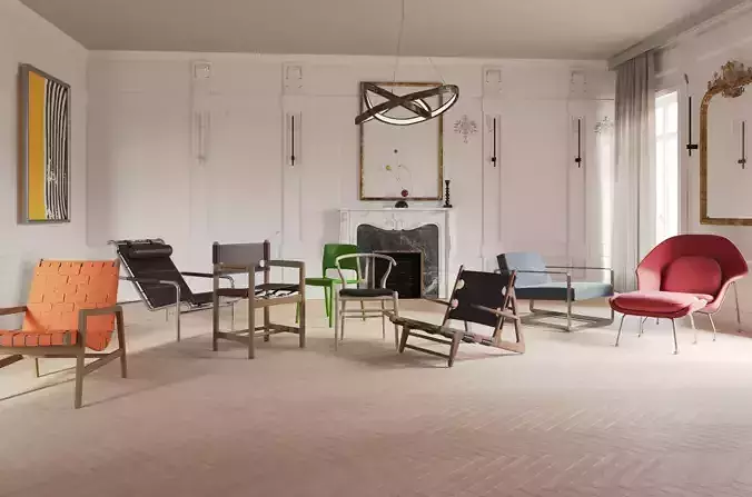 Chairs 3D model