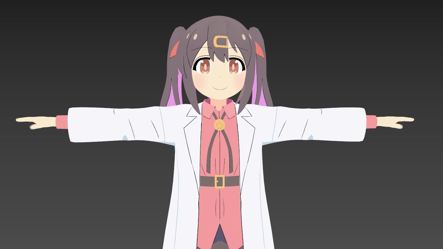 Mihari onimai avatar VRChat 3D model_6