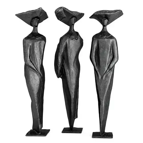 Three sisters sculpture