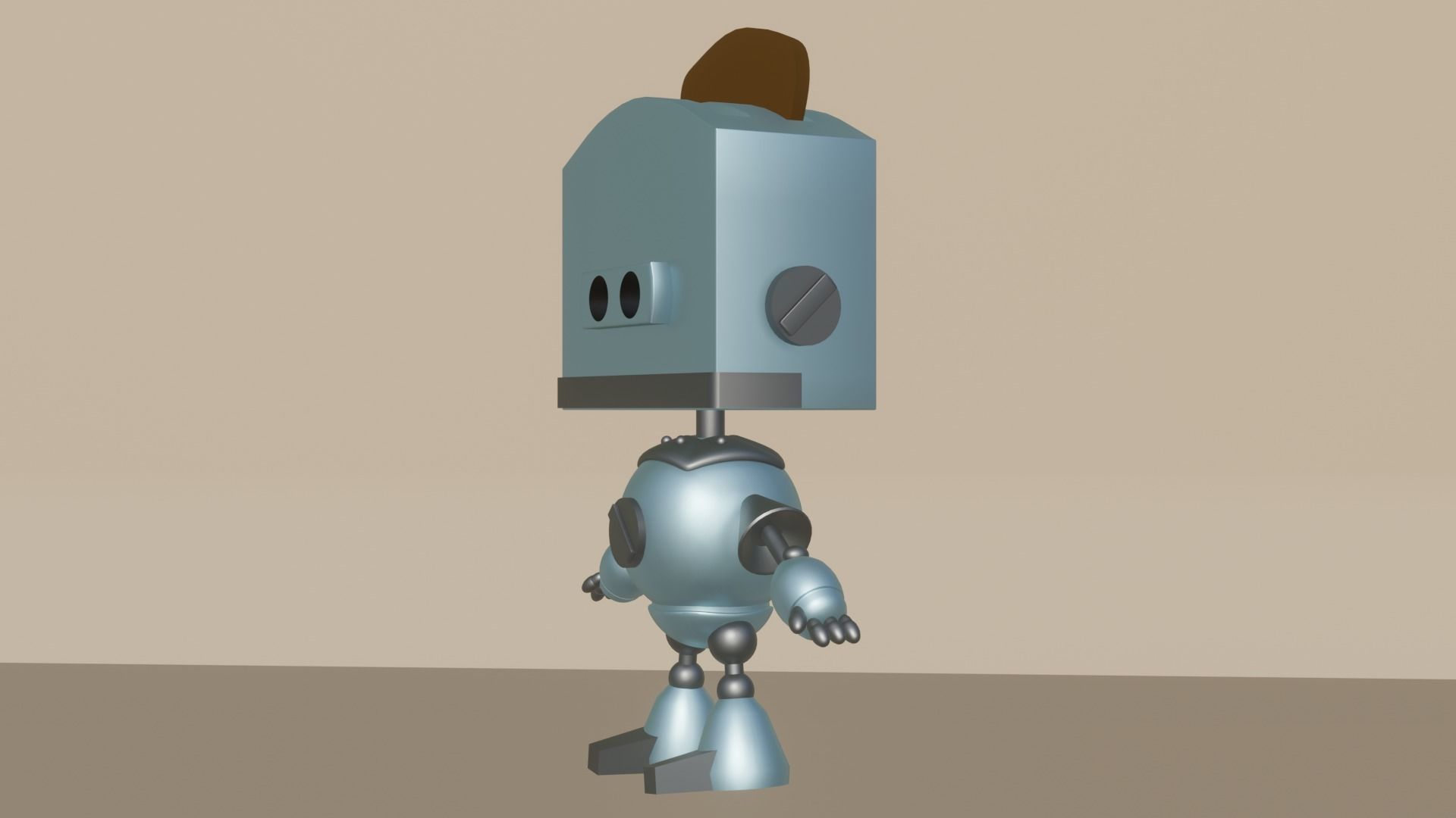 The robot toaster 3D model_1